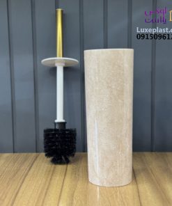 ست سرویس بهداشتی طرح سنگ رنگ وانیلی (2300)