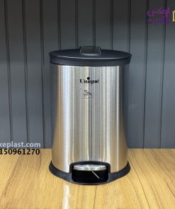سطل زباله استیل 5 ، 12، 16 لیتر یونیک مدل پدال دار