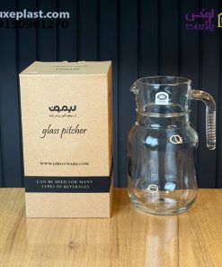 پارچ شیشه ای ساده 1.5 لیتر لیمون کد 2250