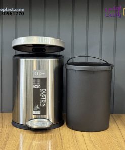 سطل استیل پدالی 5 لیتری لیمون کد 2117