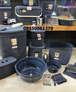 سرویس جهیزیه پلاسکو آبی نیلی لیمون