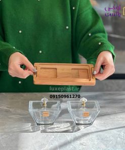 اردوخوری مربع 2 خانه کف چوبی لیمون 2241