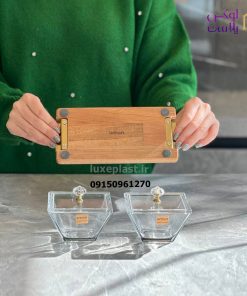 اردوخوری مربع 2 خانه کف چوبی لیمون 2241