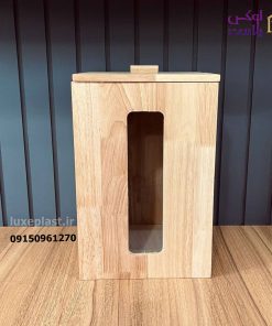 سطل برنج چوبی پنجره دار نایس وود مدل 115