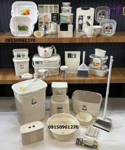 پکیج جهیزیه رویای سفید لیمون در 3 رنگ جذاب کد 9999 - تصویر 3