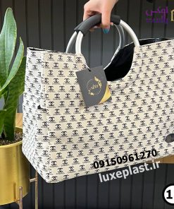 ساک برزنتی دسته آلومینیومی طرح دار