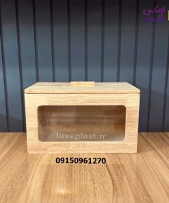 جانانی چوبی جلو پنجره دار 6247