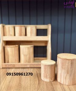پاسماوری 8 پارچه تمام چوب 161 - تصویر 7