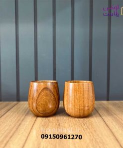 لیوان چوبی استوانه ای خارجی 6522