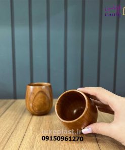 لیوان چوبی استوانه ای خارجی 6522