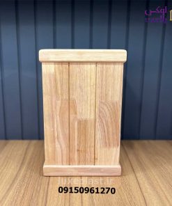 سطل زباله چوبی خط دار نایس 183