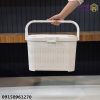 سبد پیک نیک درب دار کوتاه بامبو لیمون 1550