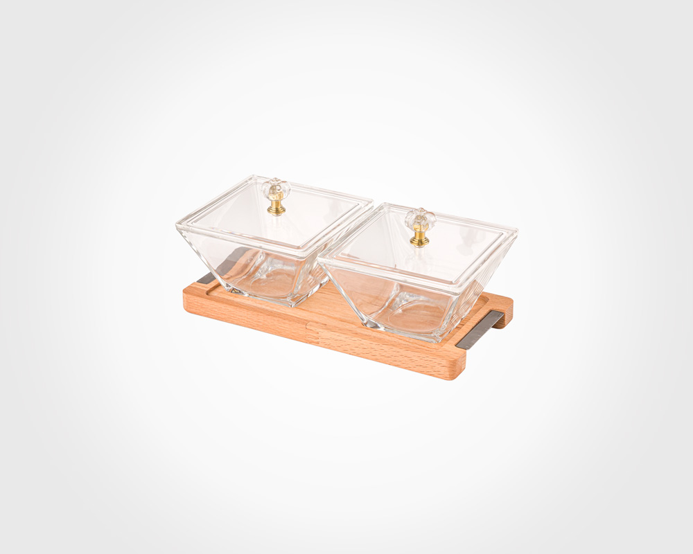 اردوخوری مربع 2 خانه کف چوبی لیمون 2241