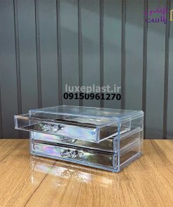Alternative view of استند آرایشی 3 طبقه اکرولیک