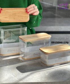 بانکه مستطیل درب چوبی سارینا