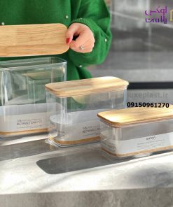 بانکه مستطیل درب چوبی سارینا 2200 - تصویر 4
