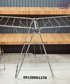بندرخت استیل تاشو کد 5794 - تصویر 5