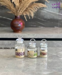 جا ادویه شیشه ای روستیک لیمون 1876 - تصویر 5