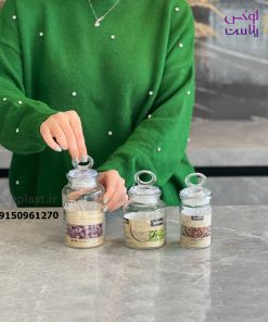 جا ادویه شیشه ای روستیک لیمون 1876 - تصویر 6