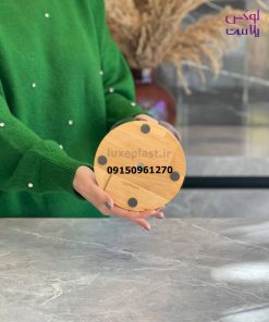 Alternative view of جا دستمال رولی کف چوبی دیواره اکرولیک لیمون 2254