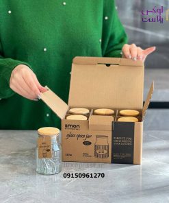 جاادویه 230 میلی لیتر درب چوبی لیمون