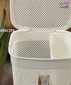 سبد رخت طرح بافت لیمون 2136 - تصویر 3