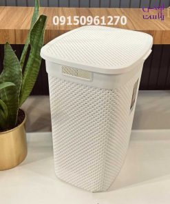 سبد رخت طرح بافت لیمون 2136 - تصویر 4