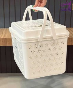 سبد پیک نیک مستطیل سارینا لیمون