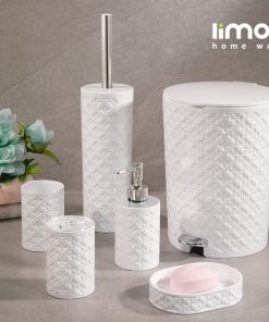 ست بهداشتی طرح گل لیمون