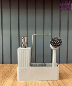ست جامایع و اسکاچ چهارگوش شیاردار لیمون
