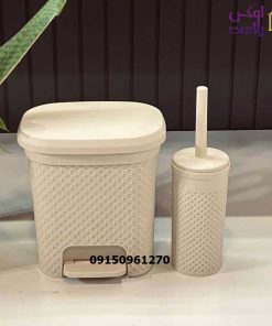 سطل و فرچه 5 لیتری طرح بافت لیمون 2147 - تصویر 3