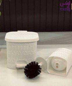 سطل و فرچه طرح بامبو لیمون