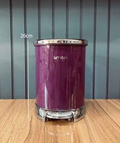 سطل گرد درب کروم لیمون-7