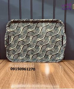سینی ارمغان یزدگل مدل طرحدار 753 - تصویر 4