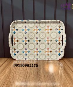سینی ارمغان یزدگل مدل طرحدار 753 - تصویر 10