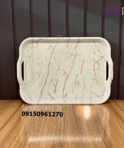 سینی ارمغان یزدگل مدل طرحدار 753 - تصویر 7