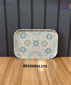 سینی ملامین کارا مدل طرحدار