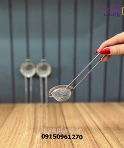 صافی چای استیل دسته دار با طول 18 سانت 3873