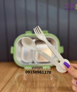 Alternative view of ظرف غذا داخل استیل طرح میوه