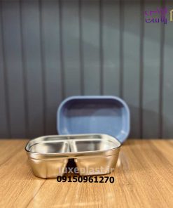 Alternative view of ظرف غذا و لانچ باکس استیل دو خانه طرح خرس