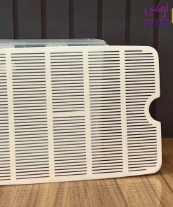 ظرف فریزری چهار قفل صنعت 14 لیتری لیمون 828 - تصویر 3