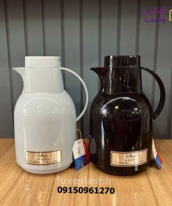 فلاسک شیشه صورتی یونیک مدل پنگوئن