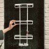 قفسه حمام سه و دو طبقه مستطیلی آلومینیومی