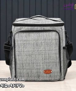 کیف ظرف غذای برزنتی مدل کوله پشتی 3674