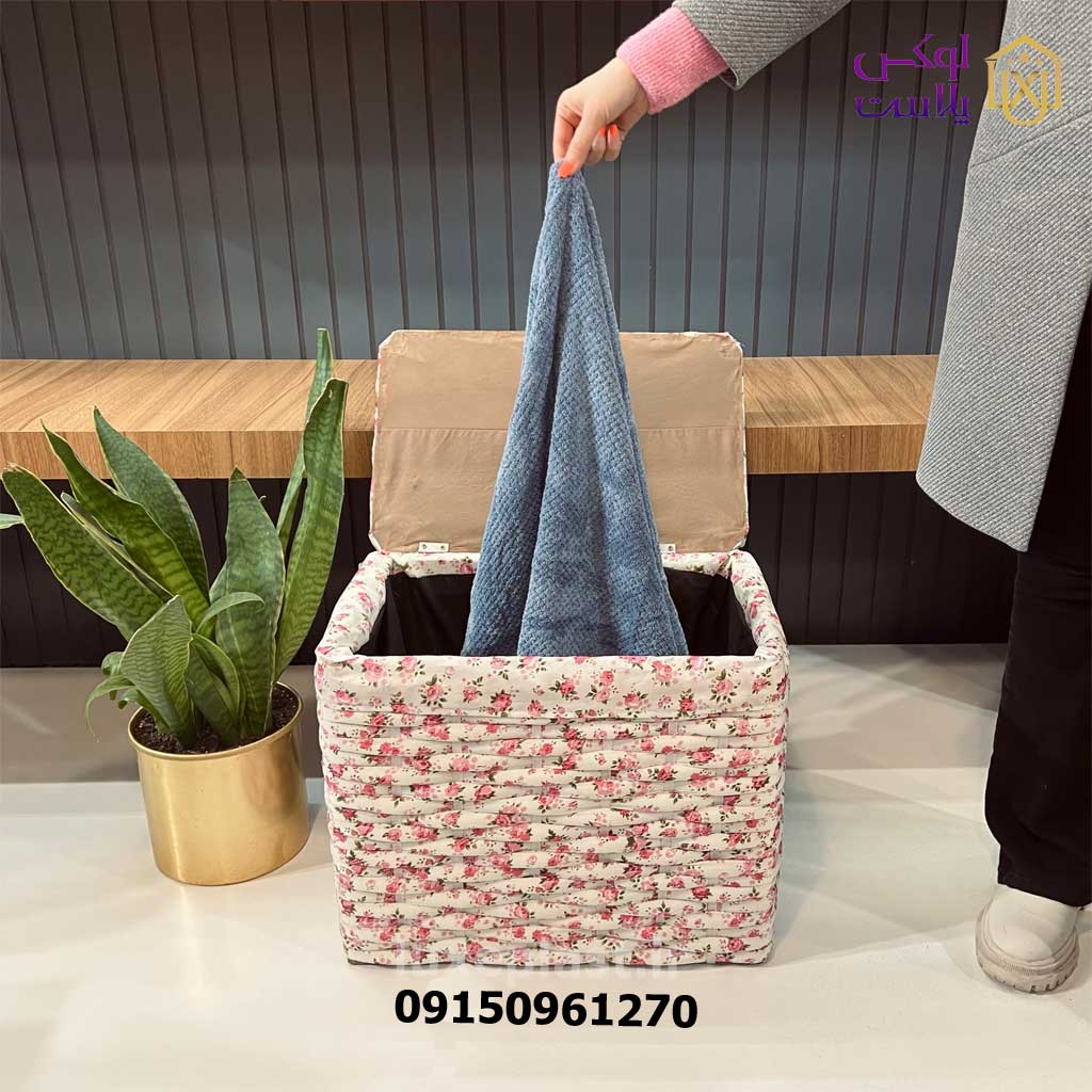 باکس پارچه ای گلدار