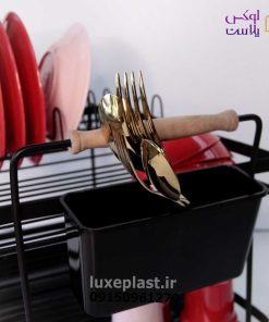 آبچکان دو طبقه دسته چوبی لیمون 2081