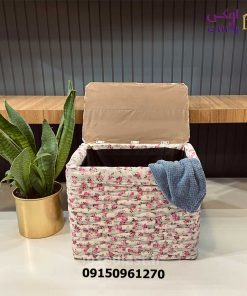 باکس پارچه ای گلدار