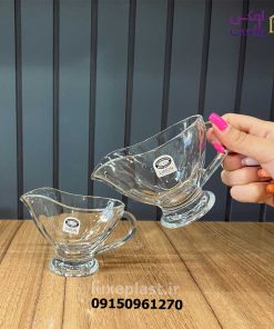 سس خوری شیشه ای دسته دار۲۳۵۶