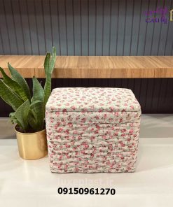 باکس پارچه ای گلدار