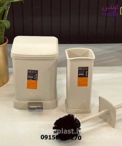 سطل و فرچه چهارگوش لیمون